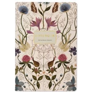 Symmetrical Floral Notebook – BV Bruno Visconti